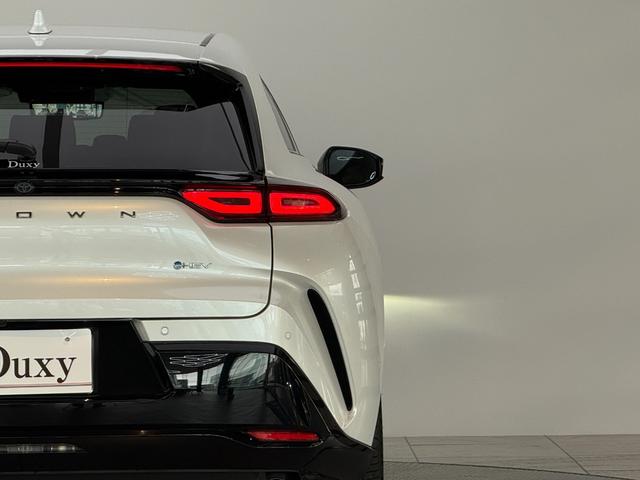 クラウンスポーツ Ｚ　【内装ブラウン】　１２．３型コネクトナビ　パノラミックビューモニター　ブラインドスポットモニター　パノラマルーフ　レーダークルーズコントロール　パワーバックドア　ステリングヒーター　純正２１インチＡＷ（30枚目）