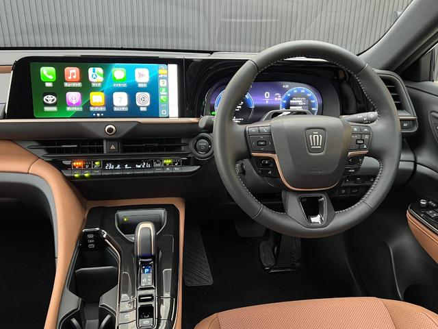 クラウンスポーツ Ｚ　【内装ブラウン】　１２．３型コネクトナビ　パノラミックビューモニター　ブラインドスポットモニター　パノラマルーフ　レーダークルーズコントロール　パワーバックドア　ステリングヒーター　純正２１インチＡＷ（35枚目）