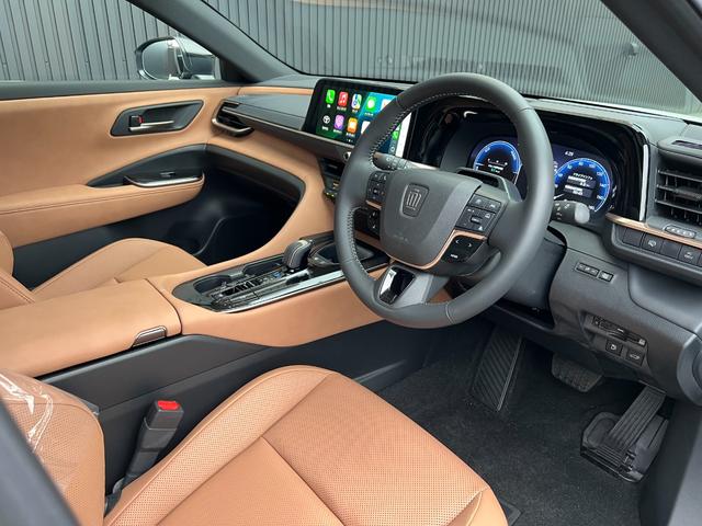 クラウンスポーツ Ｚ　【内装ブラウン】　１２．３型コネクトナビ　パノラミックビューモニター　ブラインドスポットモニター　パノラマルーフ　レーダークルーズコントロール　パワーバックドア　ステリングヒーター　純正２１インチＡＷ（38枚目）