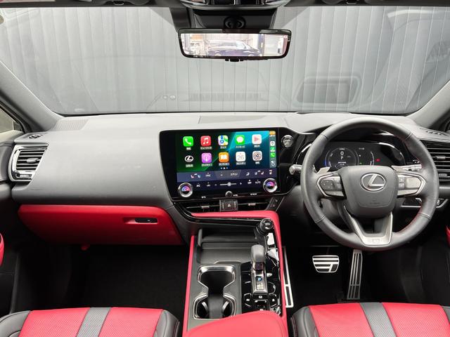 NX NX350h Fスポーツ 【内装レッド&ハイブリッド車】 14型コネクトナビ パノラマルーフ デジタルインナーミラー オレンジキャリパー パノラミックビューモニター ブラインドスポットモニター パワーバックドア 純正20AW(38枚目)