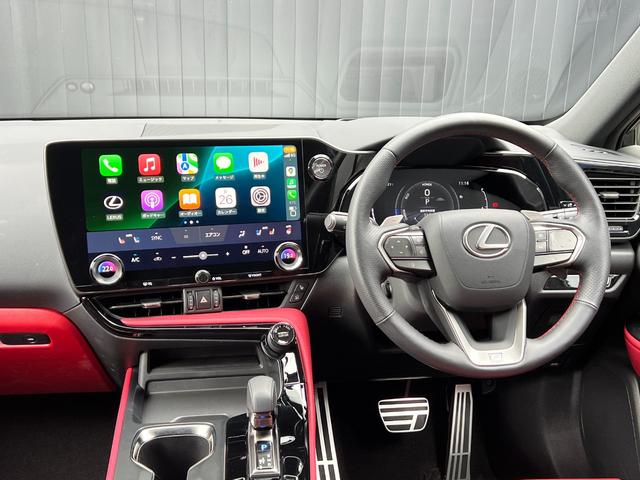 NX NX350h Fスポーツ 【内装レッド&ハイブリッド車】 14型コネクトナビ パノラマルーフ デジタルインナーミラー オレンジキャリパー パノラミックビューモニター ブラインドスポットモニター パワーバックドア 純正20AW(39枚目)