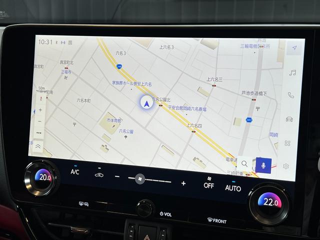 NX NX350h Fスポーツ 【内装レッド&ハイブリッド車】 14型コネクトナビ パノラマルーフ デジタルインナーミラー オレンジキャリパー パノラミックビューモニター ブラインドスポットモニター パワーバックドア 純正20AW(55枚目)