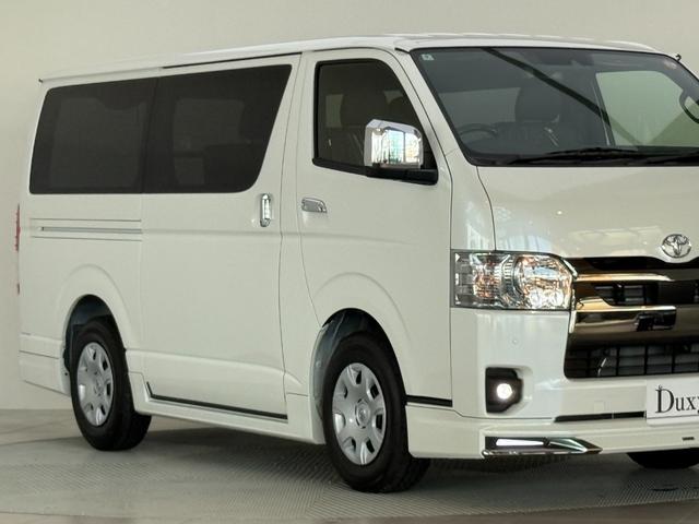 ハイエースバン 【モデリスタエアロ付&ディーゼル車】 デジタルインナーミラー パノラミックビューモニター対応 両側電動パワースライドドア ETC LEDヘッドライト AC100V プッシュスタート 純正15インチAW(30枚目)