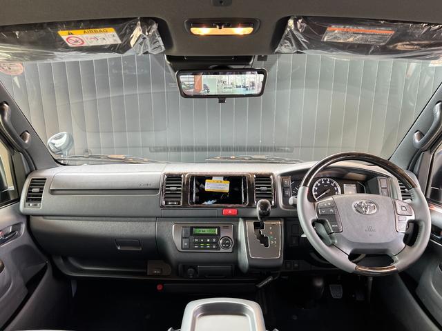 ハイエースバン 【モデリスタエアロ付&ディーゼル車】 デジタルインナーミラー パノラミックビューモニター対応 両側電動パワースライドドア ETC LEDヘッドライト AC100V プッシュスタート 純正15インチAW(33枚目)