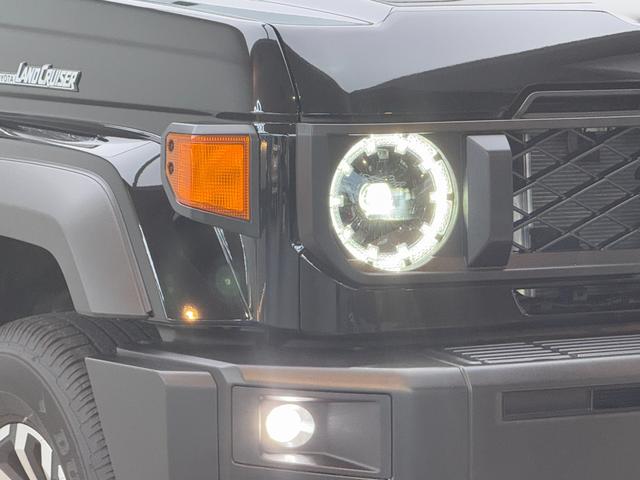 ランドクルーザー70 AX 【ナビ付き車両】 丸目ヘッドライト バックモニター内臓インナーミラー 電動デフロック 背面タイヤ リモコンキー ヒルスタートアシストコントロール ダウンヒルスタートコントロール 純正16インチAW(19枚目)