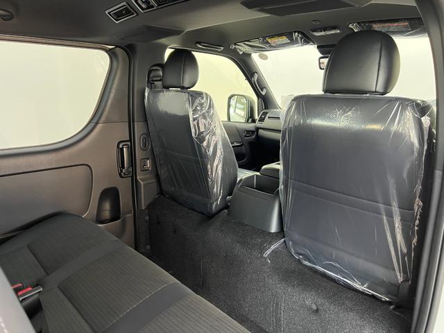 ハイエースバン ロングスーパーGL ダークプライムS 【ディーゼル車】デジタルインナーミラー パノラミックビューモニター 両側電動パワースライドドア LEDヘッドライト AC100V プッシュスタート 20th記念スカッフプレート オプション純正15AW(36枚目)