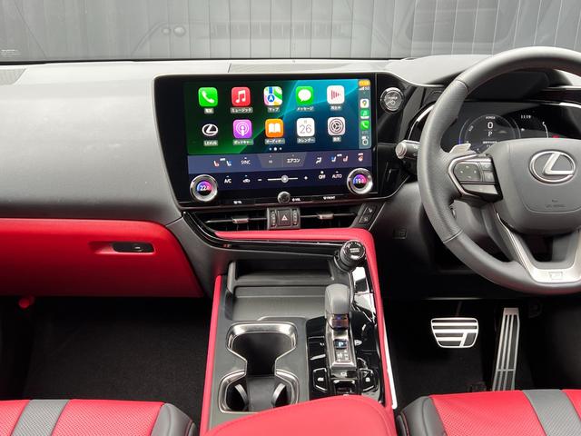 NX NX350h Fスポーツ 【内装レッド&ハイブリッド車】 14型コネクトナビ パノラマルーフ デジタルインナーミラー オレンジキャリパー パノラミックビューモニター ブラインドスポットモニター パワーバックドア 純正20AW(40枚目)