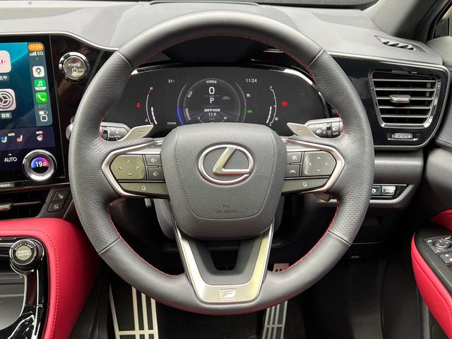 NX NX350h Fスポーツ 【内装レッド&ハイブリッド車】 14型コネクトナビ パノラマルーフ デジタルインナーミラー オレンジキャリパー パノラミックビューモニター ブラインドスポットモニター パワーバックドア 純正20AW(49枚目)