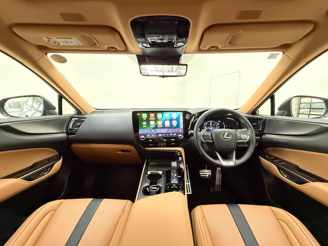 ＮＸ ＮＸ３５０ｈ　Ｆスポーツ　【内装ヘーゼル＆ハイブリッド車】　　１４インチコネクトナビ　パノラマルーフ　デジタルインナーミラー　オレンジキャリパー　寒冷地仕様　パノラミックビューモニター　ブラインドスポットモニター　純正２０ＡＷ（34枚目）