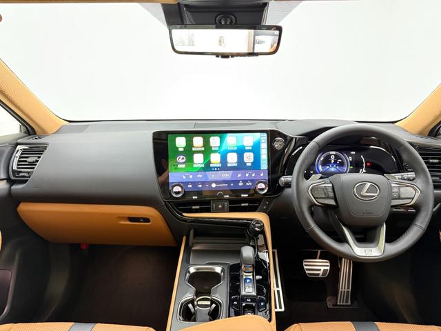 ＮＸ ＮＸ３５０ｈ　Ｆスポーツ　【内装ヘーゼル＆ハイブリッド車】　　１４インチコネクトナビ　パノラマルーフ　デジタルインナーミラー　オレンジキャリパー　寒冷地仕様　パノラミックビューモニター　ブラインドスポットモニター　純正２０ＡＷ（35枚目）