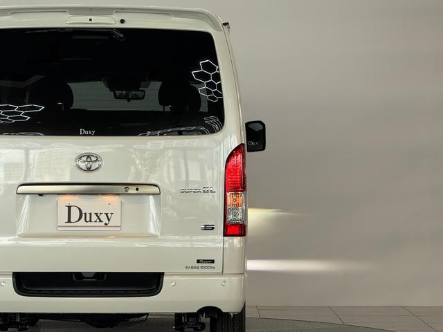 ハイエースバン ロングスーパーＧＬ　ダークプライムＳ　【ディーゼル車】デジタルインナーミラー　パノラミックビューモニター対応　両側電動パワースライドドア　ＬＥＤヘッドライト　ＡＣ１００Ｖ　プッシュスタート　２０ｔｈ記念スカッフプレート　オプション１５ＡＷ（29枚目）