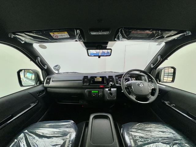 ハイエースバン ロングスーパーＧＬ　ダークプライムＳ　【ディーゼル車】デジタルインナーミラー　パノラミックビューモニター対応　両側電動パワースライドドア　ＬＥＤヘッドライト　ＡＣ１００Ｖ　プッシュスタート　２０ｔｈ記念スカッフプレート　オプション１５ＡＷ（32枚目）