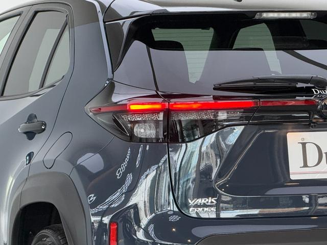 ヤリスクロス ハイブリッドZ ウルバーノ 【内装ブラック】 8インチコネクトテットナビ パノラミックビューモニタ- ブラインドスポットモニター ステアリングヒーター シートヒーター アクセサリーコンセント HDMI入力端子 純正18インチAW(28枚目)