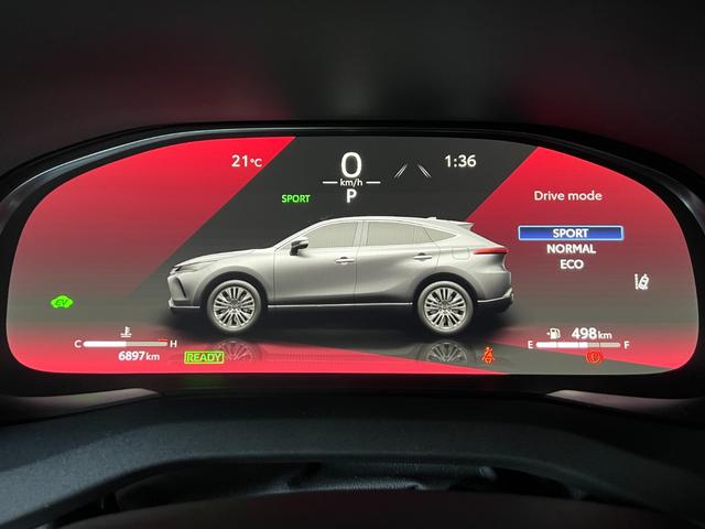 ハリアーハイブリッド Ｚ　【内装ブラック】　　１２．３インチＪＢＬプレミアムサウンド　パノラミックビューモニター　ブラインドスポットモニター　デジタルミラー　オートマチックハイビーム　ＵＳＢ端子　パワーバックドア　純正１９ＡＷ（44枚目）