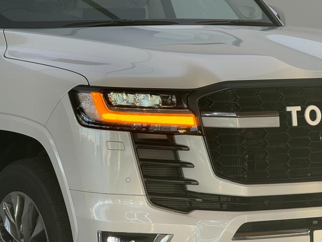 ランドクルーザー ＺＸ　【ディーゼル車】内装ベージュ　１２．３インチＪＢＬプレミアサウンド　サンルーフ　パノラミックビューモニター　寒冷地仕様　ブラインドスポットモニター　ＥＴＣ２．０　パワーバックドア　純正２０インチアルミ（18枚目）