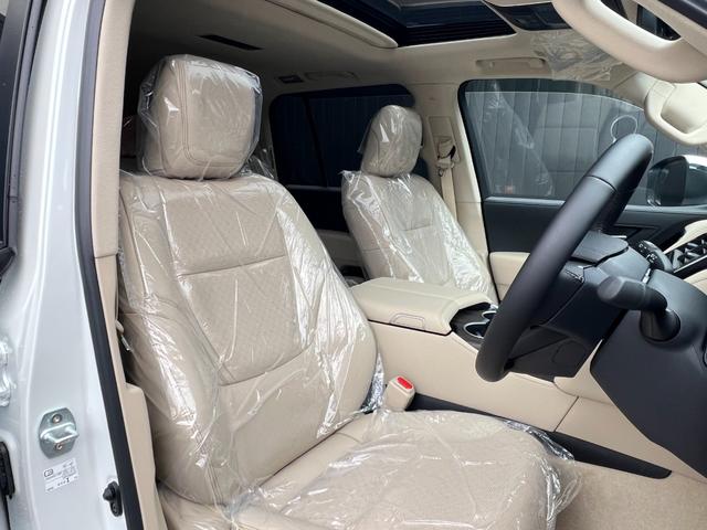 ランドクルーザー ＺＸ　【改良型モデル】　内装ベージュ　１２．３インチＪＢＬプレミアムサウンド　ブラックルーフレール　ムーンルーフ　パノラミックビューモニター　ブラインドスポットモニター　ＥＴＣ２．０　ＨＤＭＩ　純正２０ＡＷ（39枚目）