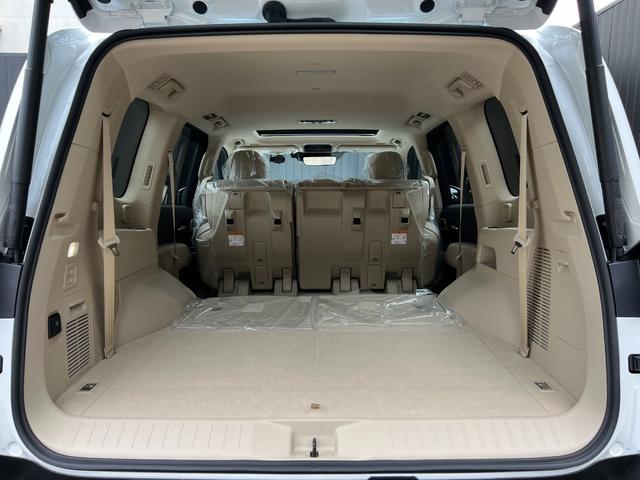 ランドクルーザー ＺＸ　【改良型モデル】　内装ベージュ　１２．３インチＪＢＬプレミアムサウンド　ブラックルーフレール　ムーンルーフ　パノラミックビューモニター　ブラインドスポットモニター　ＥＴＣ２．０　ＨＤＭＩ　純正２０ＡＷ（74枚目）