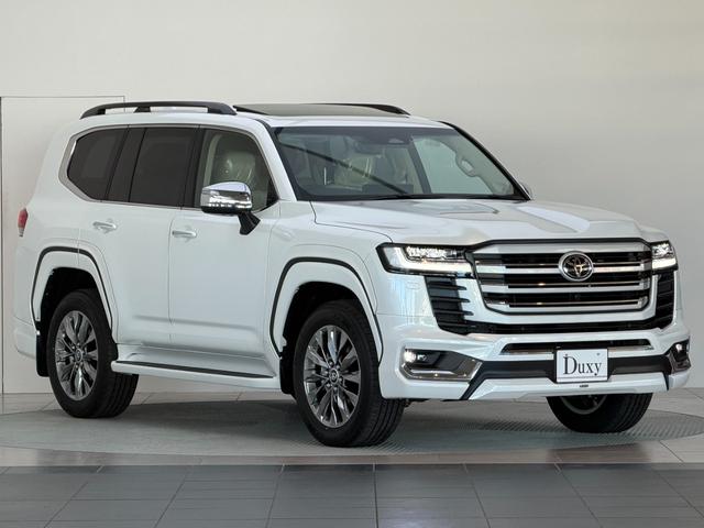 ランドクルーザー ＺＸ　【内装ベージュ×モデリスタエアロ】　１２．３インチＪＢＬプレミアサウンド　リアエンターテイメントシステム　空気圧センサー　クールＢＯＸ　パノラミックビューモニター　デジタルインナーミラー　純正２０ＡＷ（9枚目）