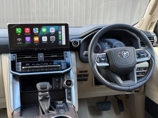 ランドクルーザー ＺＸ　【内装ベージュ×モデリスタエアロ】　１２．３インチＪＢＬプレミアサウンド　リアエンターテイメントシステム　空気圧センサー　クールＢＯＸ　パノラミックビューモニター　デジタルインナーミラー　純正２０ＡＷ（43枚目）