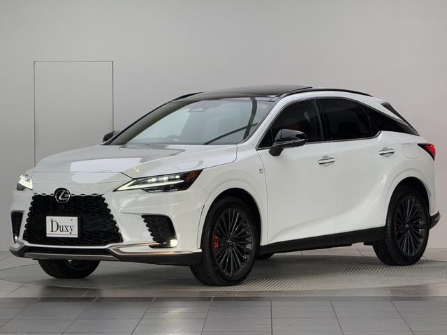 RX RX350 Fスポーツ 【改良後モデル!】 内装レッド 14型コネクトナビ パノラマルーフ 輻射ヒータ デジタルインナーミラー オレンジキャリパー 12.3TFTメーター 寒冷地 ドラレコ 置充電 ルーフレール 純正21AW(8枚目)