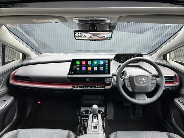 プリウス Z 【パノラマルーフ付き】 12.3インチコネクテッドナビ デジタルインナーミラー ドライブレコーダー パノラミックビューモニター ブラインドスポットモニター パワーバックドア ETC2.0 純正19AW(34枚目)