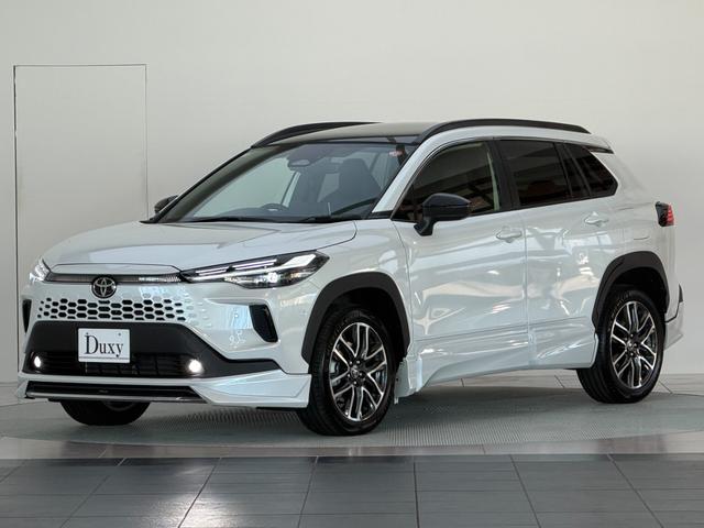 カローラクロス ハイブリッド　Ｚ　【ムーンルーフ付き】　１０．５インチコネクトナビ　パノラミックビューモニター　ブラインドスポットモニター　パワーバックドア　ステアリングヒーター　シートヒーター　トヨタチームメイト　純正インチ１９ＡＷ（8枚目）