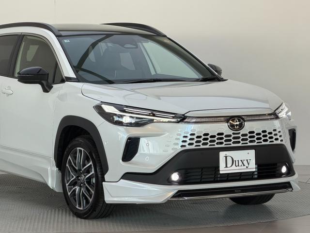 カローラクロス ハイブリッド Z 【ムーンルーフ付き】 10.5インチコネクトナビ パノラミックビューモニター ブラインドスポットモニター パワーバックドア ステアリングヒーター シートヒーター トヨタチームメイト 純正インチ19AW(18枚目)