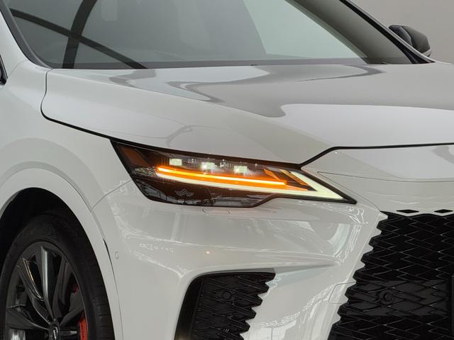 RX RX350 Fスポーツ 【マークレビンソン】 内装レッド 14型コネクトナビ パノラマルーフ デジタルミラー オレンジキャリパー 置くだけ充電 ドライブレコーダー チームメイト PVM BSM パワーバックドア 純正21AW(19枚目)