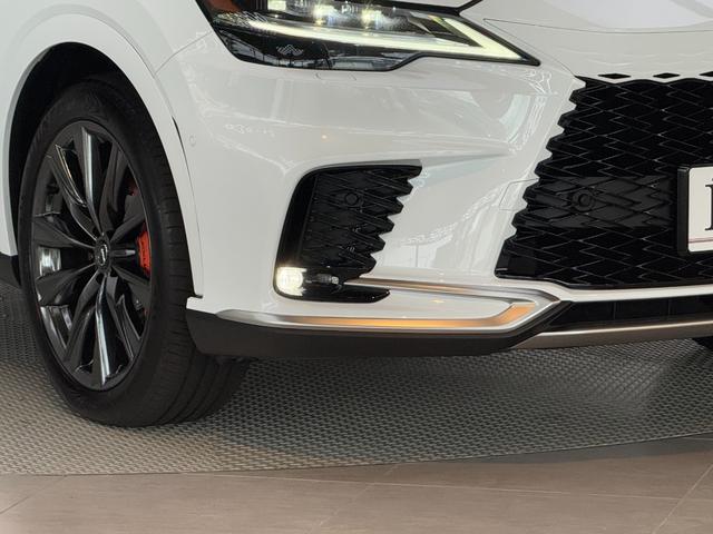 RX RX350 Fスポーツ 【マークレビンソン】 内装レッド 14型コネクトナビ パノラマルーフ デジタルミラー オレンジキャリパー 置くだけ充電 ドライブレコーダー チームメイト PVM BSM パワーバックドア 純正21AW(21枚目)