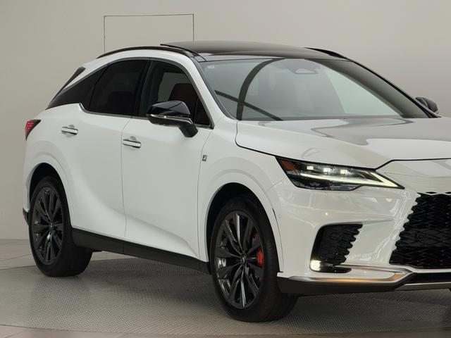 RX RX350 Fスポーツ 【マークレビンソン】 内装レッド 14型コネクトナビ パノラマルーフ デジタルミラー オレンジキャリパー 置くだけ充電 ドライブレコーダー チームメイト PVM BSM パワーバックドア 純正21AW(33枚目)