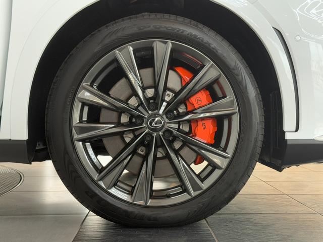 RX RX350 Fスポーツ 【マークレビンソン】 内装レッド 14型コネクトナビ パノラマルーフ デジタルミラー オレンジキャリパー 置くだけ充電 ドライブレコーダー チームメイト PVM BSM パワーバックドア 純正21AW(35枚目)