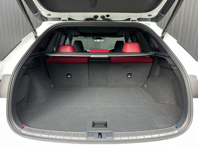 RX RX350 Fスポーツ 【マークレビンソン】 内装レッド 14型コネクトナビ パノラマルーフ デジタルミラー オレンジキャリパー 置くだけ充電 ドライブレコーダー チームメイト PVM BSM パワーバックドア 純正21AW(74枚目)