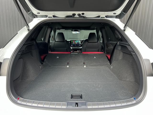 RX RX350 Fスポーツ 【マークレビンソン】 内装レッド 14型コネクトナビ パノラマルーフ デジタルミラー オレンジキャリパー 置くだけ充電 ドライブレコーダー チームメイト PVM BSM パワーバックドア 純正21AW(75枚目)