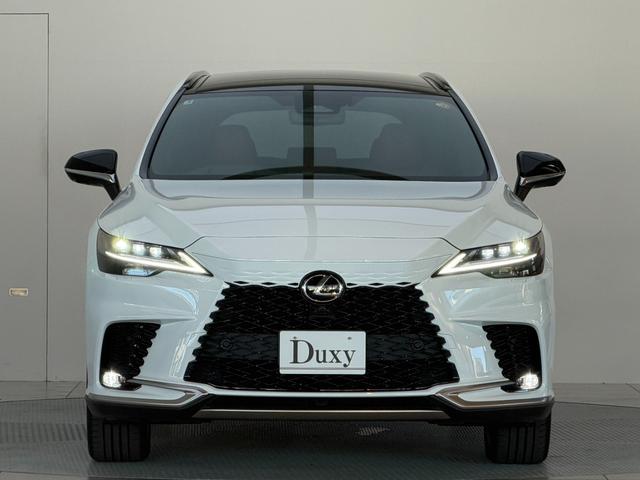 RX RX350 Fスポーツ 【改モデル】 内装レッド 14型コネクトナビ パノラマルーフ デジタルインナーミラー オレンジキャリパー 輻射ヒーター 置くだけ充電 シートメモリー PVM BSM チームメイト 純正21インチAW(4枚目)