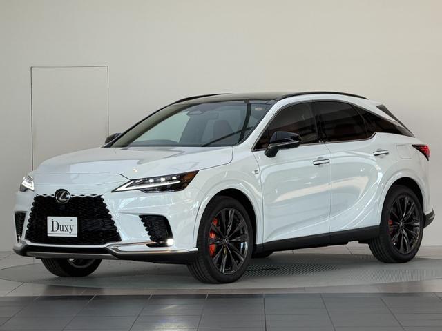 RX RX350 Fスポーツ 【改モデル】 内装レッド 14型コネクトナビ パノラマルーフ デジタルインナーミラー オレンジキャリパー 輻射ヒーター 置くだけ充電 シートメモリー PVM BSM チームメイト 純正21インチAW(8枚目)