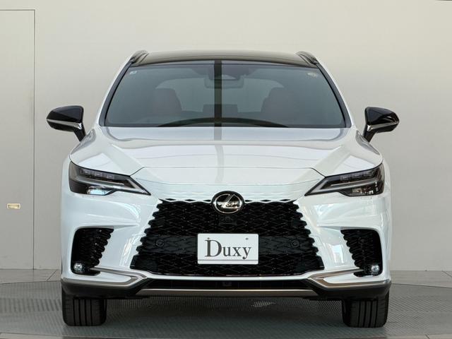 RX RX350 Fスポーツ 【改モデル】 内装レッド 14型コネクトナビ パノラマルーフ デジタルインナーミラー オレンジキャリパー 輻射ヒーター 置くだけ充電 シートメモリー PVM BSM チームメイト 純正21インチAW(12枚目)