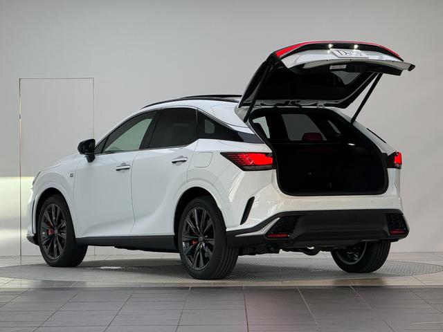 RX RX350 Fスポーツ 【改モデル】 内装レッド 14インチコネクトナビ パノラマルーフ デジタルインナーミラー オレンジキャリパー チームメイト パノラミックビューモニター ブラインドスポットモニター 純正21インチAW(14枚目)