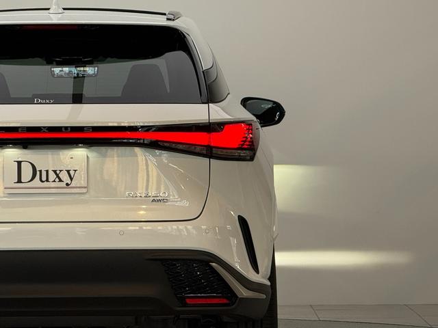 RX RX350 Fスポーツ 【改モデル】 内装レッド 14インチコネクトナビ パノラマルーフ デジタルインナーミラー オレンジキャリパー チームメイト パノラミックビューモニター ブラインドスポットモニター 純正21インチAW(28枚目)