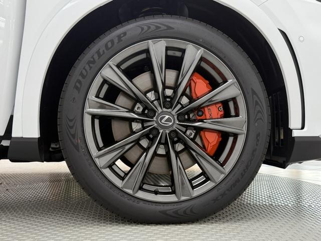 RX RX350 Fスポーツ 【改モデル】 内装レッド 14インチコネクトナビ パノラマルーフ デジタルインナーミラー オレンジキャリパー チームメイト パノラミックビューモニター ブラインドスポットモニター 純正21インチAW(31枚目)
