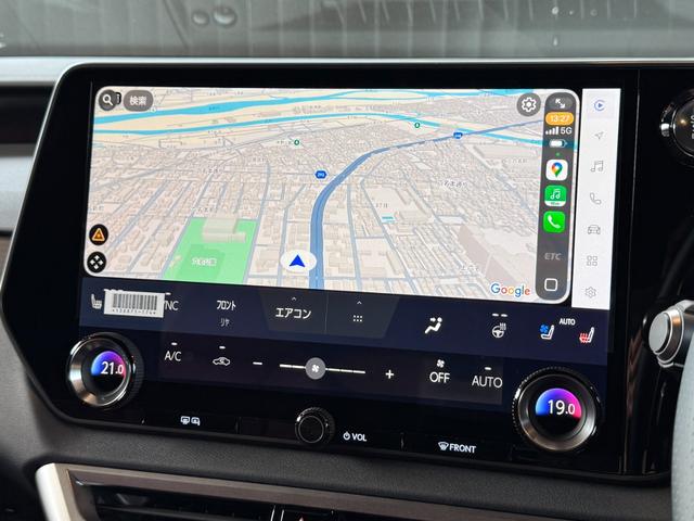 RX RX350 Fスポーツ 【改モデル】 内装レッド 14インチコネクトナビ パノラマルーフ デジタルインナーミラー オレンジキャリパー チームメイト パノラミックビューモニター ブラインドスポットモニター 純正21インチAW(49枚目)