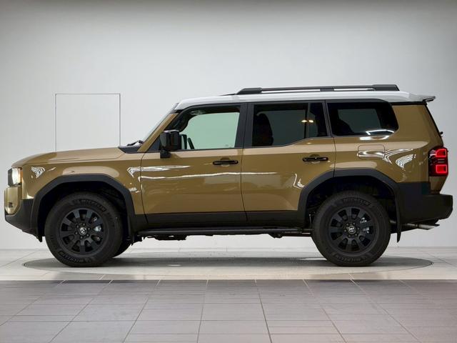 ランドクルーザー250 ZXファーストエディション 【ファーストエディション】 内装ブラウン 丸目ヘッドライト 12.3インチJBLコネクトナビ チームメイト デジタルインナーミラー サンルーフ 電動デフロック 置き充電 シートメモリー 純正18AW(6枚目)