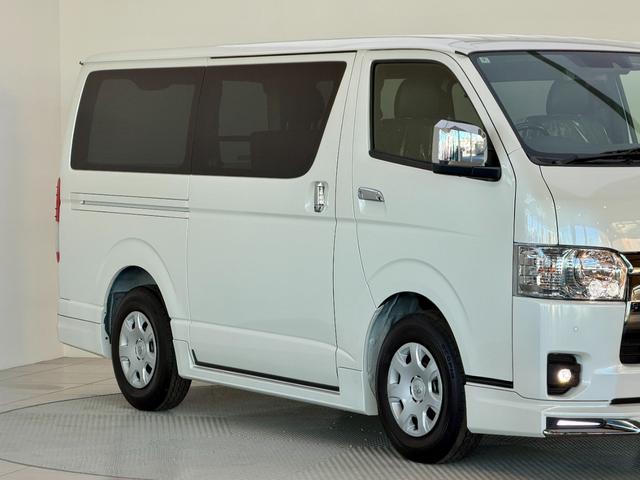 ハイエースバン スーパーＧＬ　ダークプライムＩＩ　【モデリスタエアロ付＆ディーゼル車】　デジタルインナーミラー　パノラミックビューモニター対応　両側電動パワースライドドア　ＥＴＣ　ＬＥＤヘッドライト　ＡＣ１００Ｖ　プッシュスタート　純正１５インチＡＷ（30枚目）