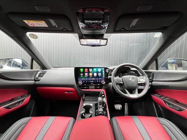 ＮＸ ＮＸ３５０ｈ　Ｆスポーツ　【内装レッド＆ハイブリッド車】　　１４型コネクトナビ　パノラマルーフ　デジタルインナーミラー　オレンジキャリパー　パノラミックビューモニター　ブラインドスポットモニター　パワーバックドア　純正２０ＡＷ（37枚目）