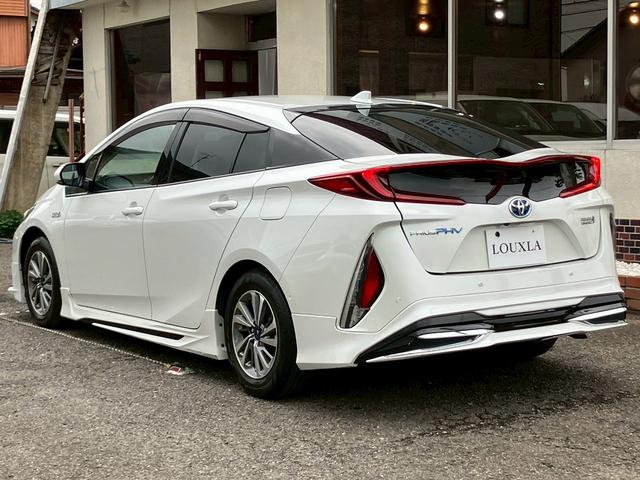 プリウスPHV A 鑑定書付き 禁煙 純正9インチナビ アラウンドビューモニター 急速充電 モデリスタフルエアロ・アルミホイールレーダークルーズコントロール ブラインドスポットモニター LEDヘッドライト シートヒーター(15枚目)