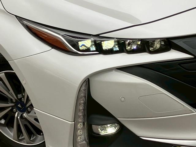 プリウスPHV A 鑑定書付き 禁煙 純正9インチナビ アラウンドビューモニター 急速充電 モデリスタフルエアロ・アルミホイールレーダークルーズコントロール ブラインドスポットモニター LEDヘッドライト シートヒーター(18枚目)