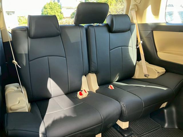 アルファード 2.5X 禁煙 両側電動スライド アルパインBIGXナビ アルパイン12.8型フリップダウンモニター レーダークルーズコントロール 障害物センサー 前後ドラレコ Wエアコン レザー調シートカバー ETC(10枚目)