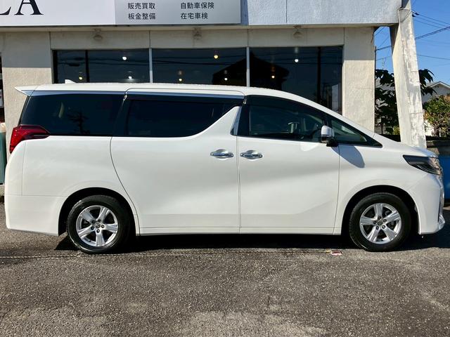 アルファード 2.5X 禁煙 両側電動スライド アルパインBIGXナビ アルパイン12.8型フリップダウンモニター レーダークルーズコントロール 障害物センサー 前後ドラレコ Wエアコン レザー調シートカバー ETC(12枚目)