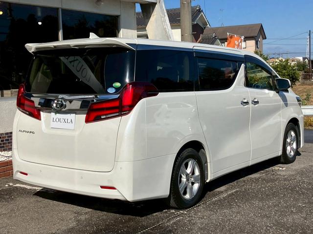 アルファード 2.5X 禁煙 両側電動スライド アルパインBIGXナビ アルパイン12.8型フリップダウンモニター レーダークルーズコントロール 障害物センサー 前後ドラレコ Wエアコン レザー調シートカバー ETC(14枚目)