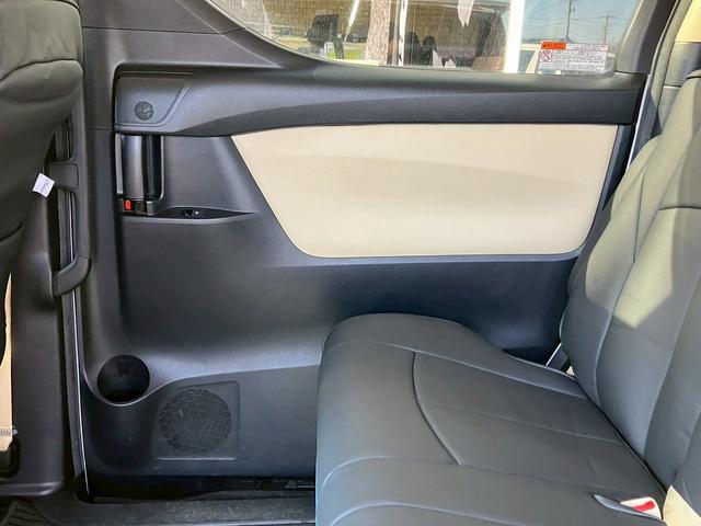 アルファード 2.5X 禁煙 両側電動スライド アルパインBIGXナビ アルパイン12.8型フリップダウンモニター レーダークルーズコントロール 障害物センサー 前後ドラレコ Wエアコン レザー調シートカバー ETC(36枚目)