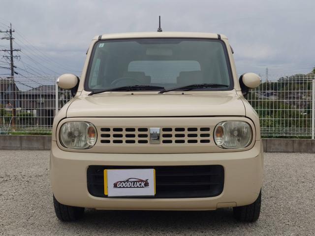 アルトラパン Ｘ　スマートキー２個完備　プッシュスタート　新品アイボリー革調シートカバー付き　ＣＤオーディオ　ＥＴＣ車載器　車検Ｒ８年２月　９８，６２２ｋｍ　タイミングチェーン車（3枚目）